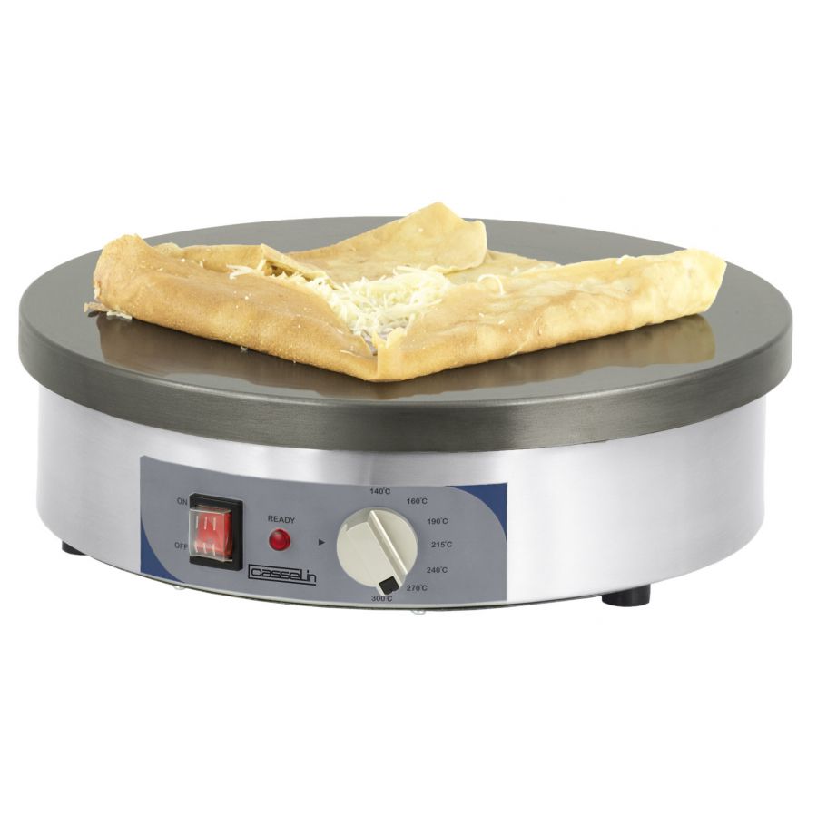 Crêpière professionnelle double, plaques Ø 350 mm CCD35E - CASSELIN