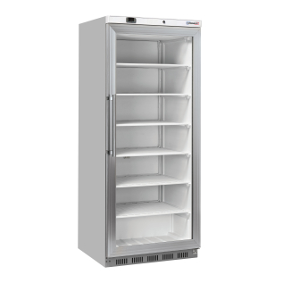 Armoire négative vitrée 600 L Inox - Casselin - 1