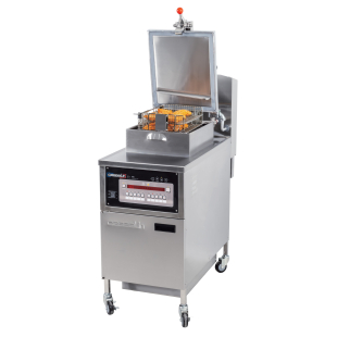 Electric pressure deep fryer